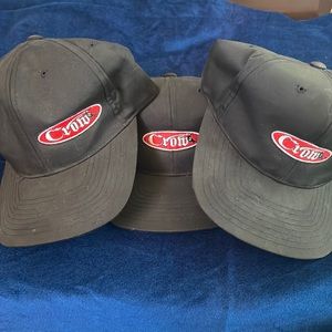 Crow Brand Black Baseball Cap